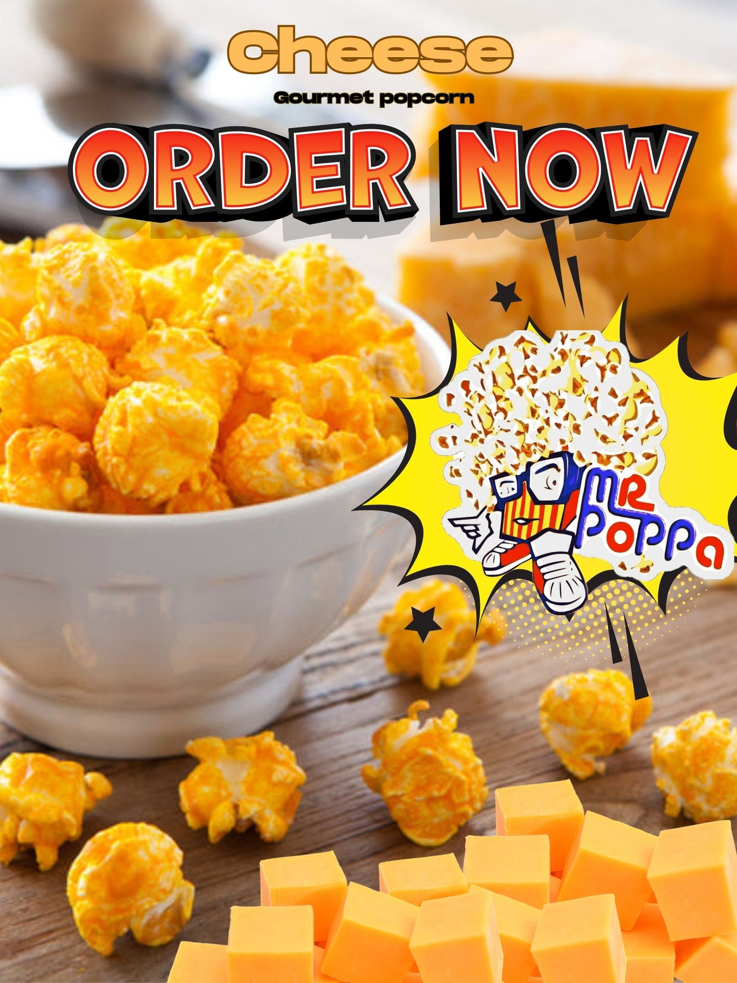 MrPoppa Cheese Popcorn