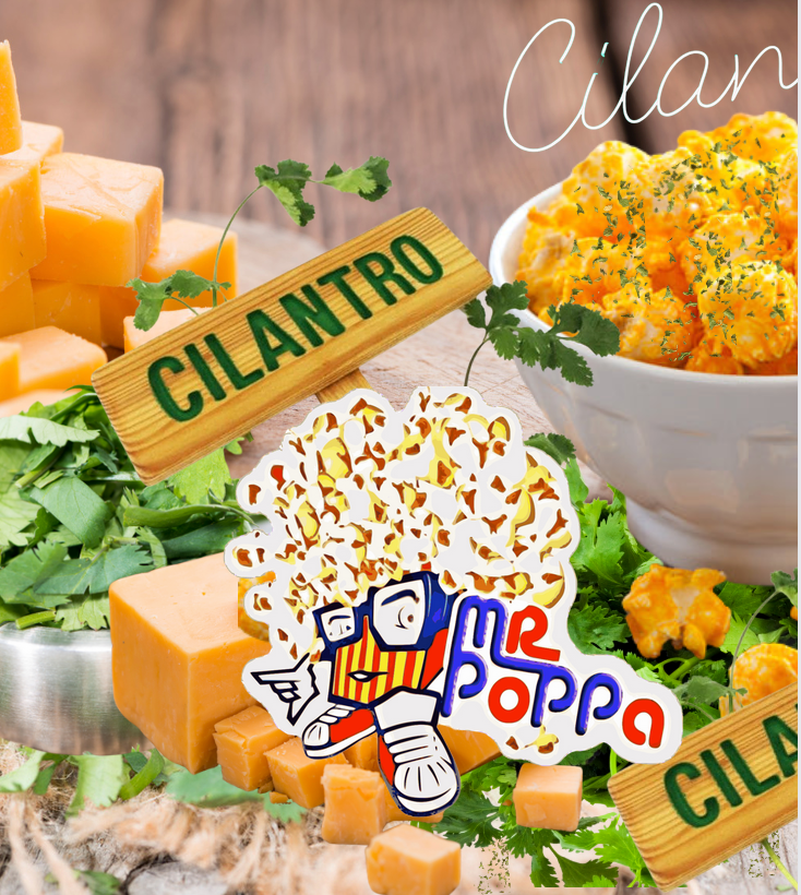 MrPoppa Cilantro Cheese Popcorn